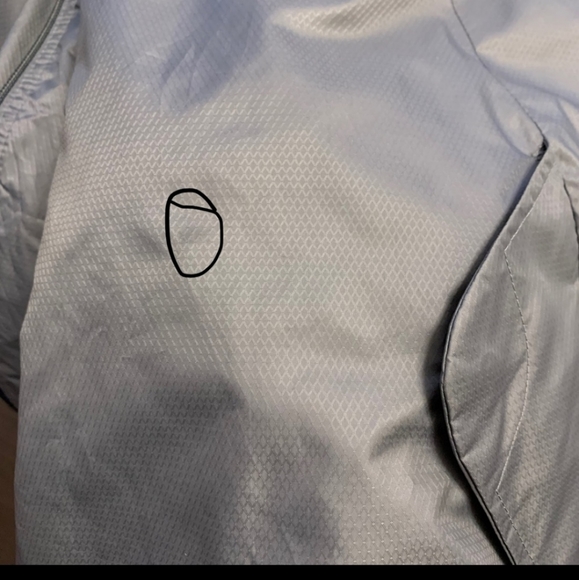 Jordan Jacket Grey Lined Death Defying Flying 360 Slam Dunk Basketball - Picture 15 of 15